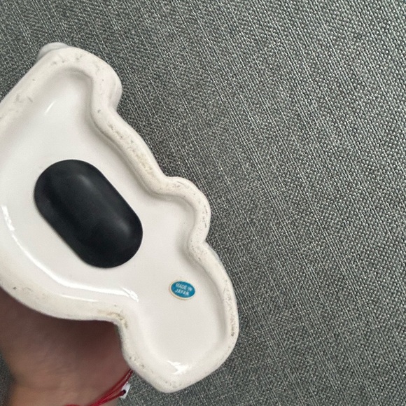 Vintage LEFTON Japan Hand Painted Chubby Cat & Puppy Porcelain Bank Figurine - Picture 7 of 11